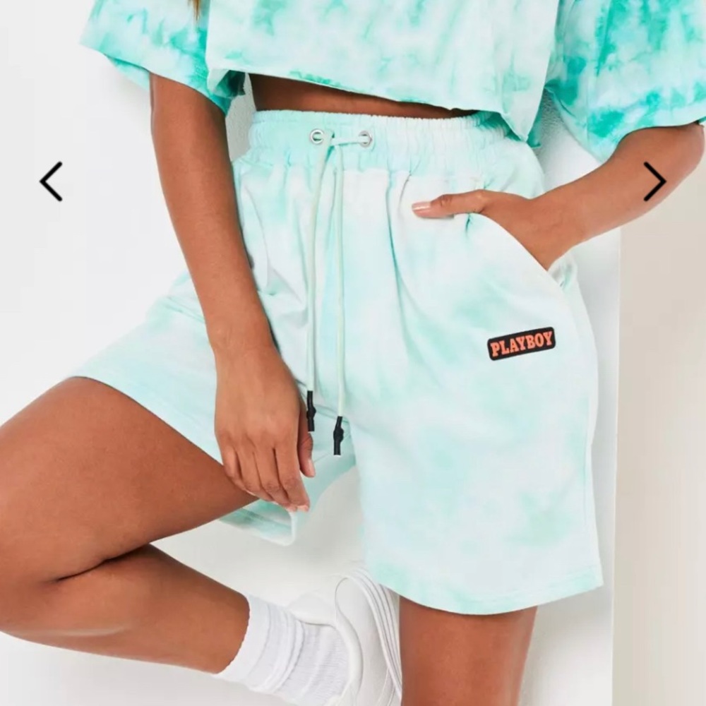 Playboy Tie Dye Shorts
